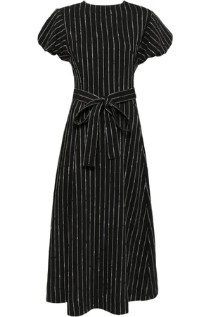 ULLA JOHNSON Striped dress