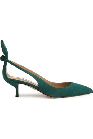 Aquazzura 50mm Bow Tie pumps