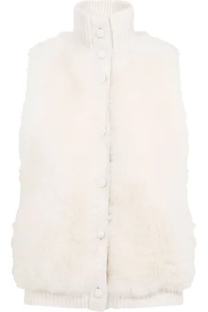 YVES SALOMON Lamb fur gilet