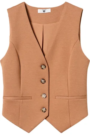 Twin-Set Scuba-jersey waistcoat