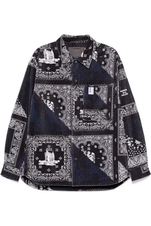 Musium Div. Graphic-print shirt jacket