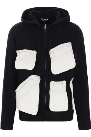 Comme des Garçons Flap-pocket hoodie