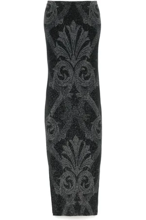 Wolford Metallic jacquard maxi dress
