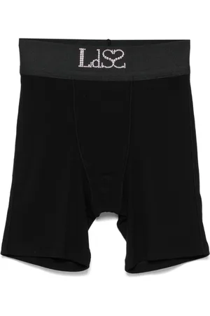 Ludovic De Saint Sernin Studded biker shorts