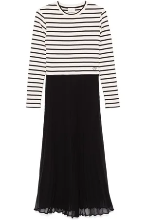 Claudie Pierlot Twist striped dress