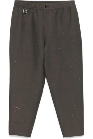 UNDERCOVER Motif-embroidered trousers