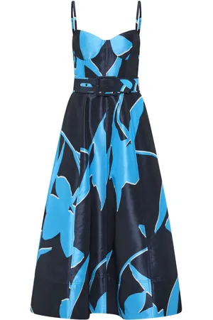 Rebecca Vallance Azzurra midi dress