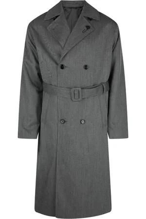LARDINI Brooch-detail coat