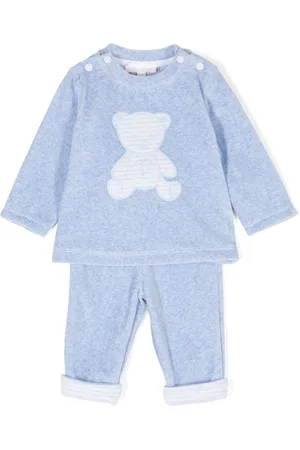 PATACHOU Teddy bear-embroidered tracksuit