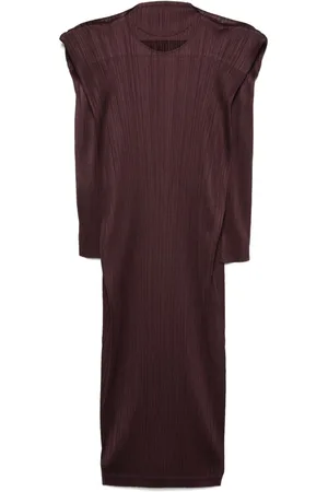 PLEATS PLEASE ISSEY MIYAKE September midi dress