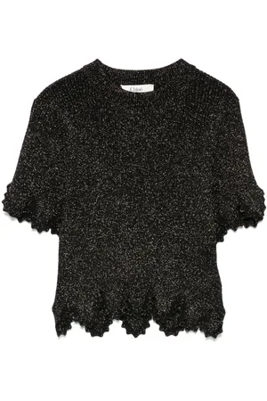 Chloé Scallop crop top