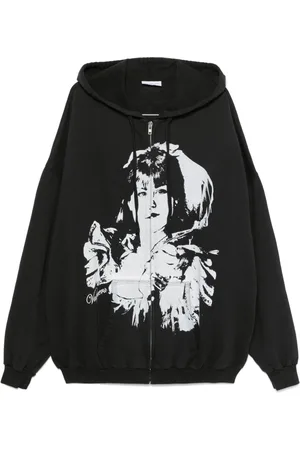 Vaquera Graphic-print hoodie
