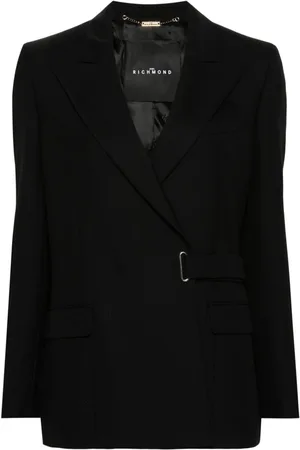 John Richmond Wool buckle blazer