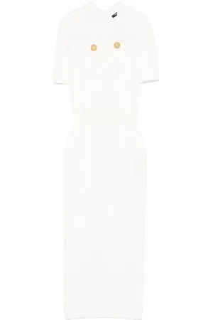 Balmain Knitted midi dress