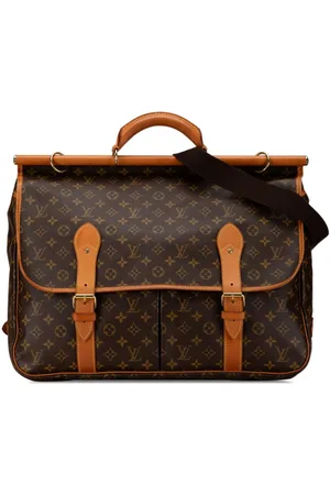 LOUIS VUITTON 1997 Monogram Sac Chasse Hunting travel bag