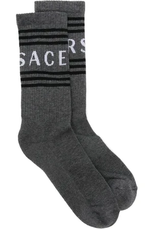 VERSACE 90s Vintage Logo socks