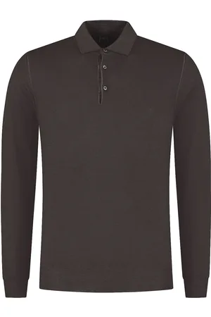 FEDELI Long-sleeve polo shirt