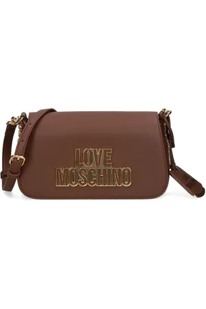 Moschino Logo-plaque shoulder bag