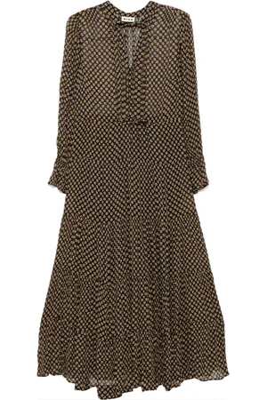 RIXO London Indigo dress