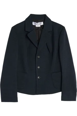 Comme des Garçons Wool Millano rib blazer
