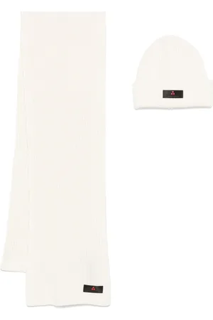 Peuterey Savis/Anis beanie hat and scarf set