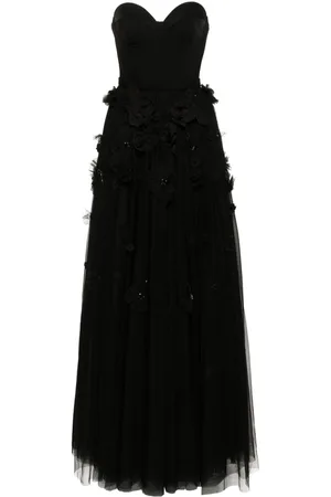 Viktor & Rolf Floral-appliqué dress