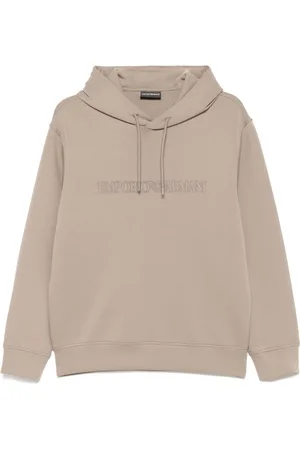 Emporio Armani Logo-appliqué hoodie