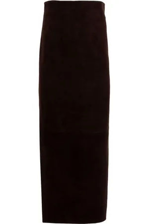 Khaite Loxley midi skirt