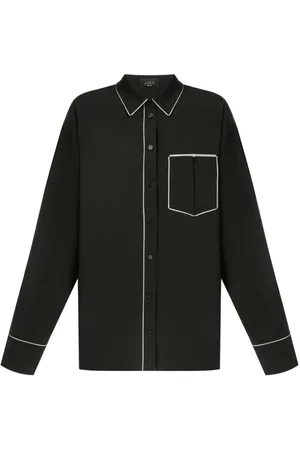 AMG Contrast-trim shirt
