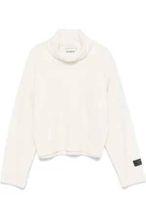 Iceberg Bouclé-construction sweater