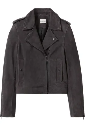 Claudie Pierlot Suede biker jacket