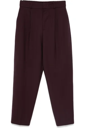PT Torino Pleat-detailing trousers