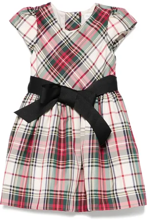 Ralph Lauren Plaid-check twill dress