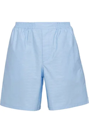 Prada Poplin track shorts