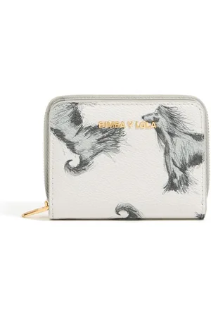 Bimba y Lola Graphic-print zipped wallet