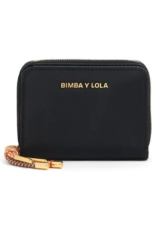 Bimba y Lola Nylon flap purse