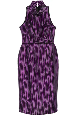 Baruni Roll-neck midi dress