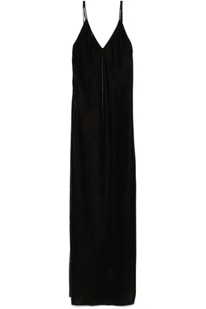 BLANCA Velvet long dress