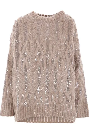 Brunello Cucinelli Sequin-embellished jumper