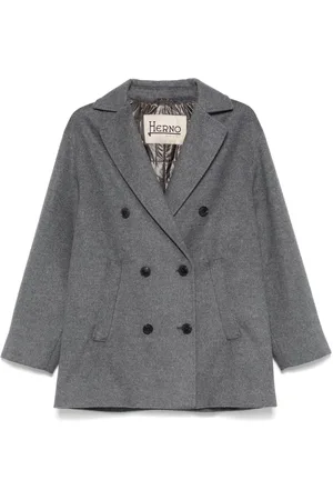 HERNO Virgin wool peacoat
