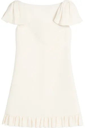 VALENTINO GARAVANI Crepe couture mini dress