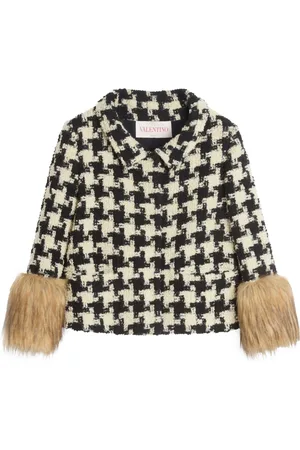VALENTINO GARAVANI Pied-de-poule tweed jacket