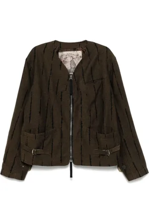 ZIGGY CHEN Twill weave jacket