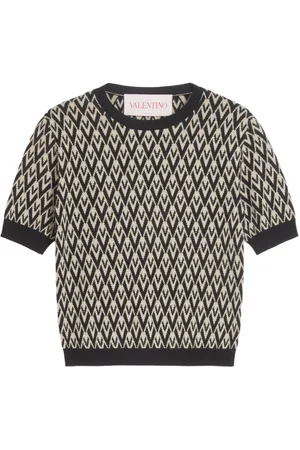 VALENTINO GARAVANI Toute La V jacquard sweater