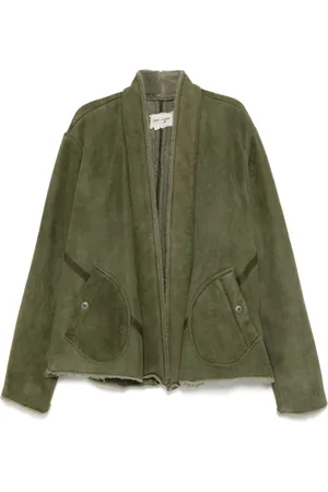 GREG LAUREN Army shearling jacket
