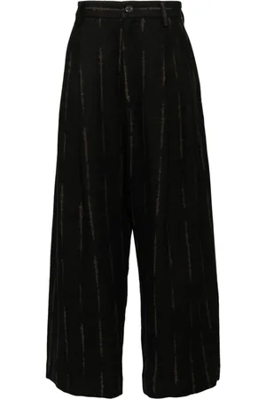 ZIGGY CHEN Pleated wide-leg trousers