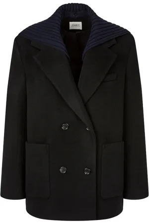 Studio Tomboy Detachable-knitted patch coat