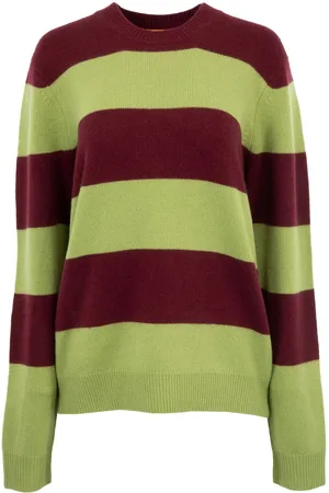 Guest In Residence Stripe Crew jumper