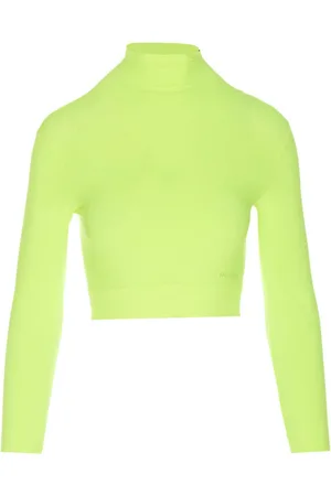 Balenciaga High-neck cropped top