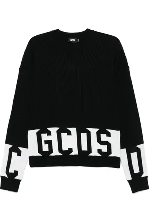 GCDS Intarsia-logo sweater